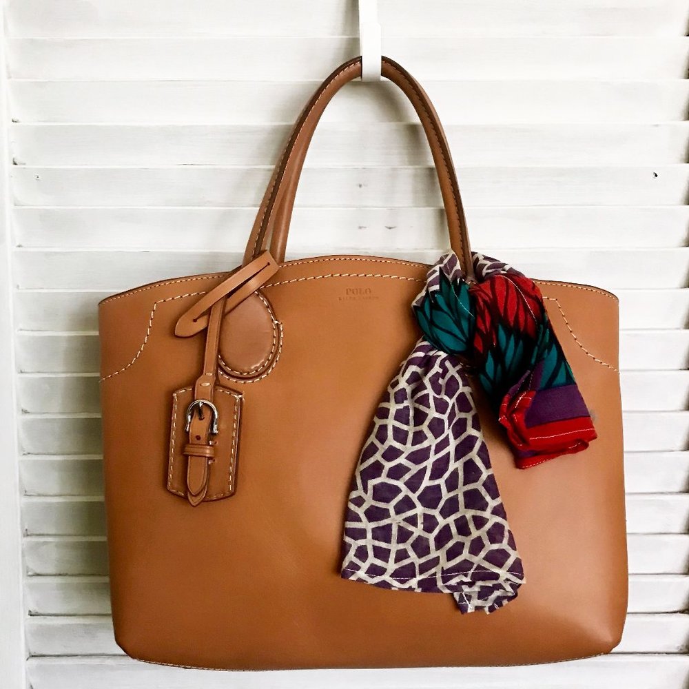 Polo Ralph Lauren Satchel Camel